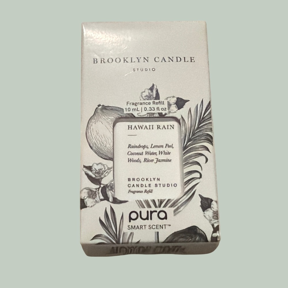 Pura Brooklyn Candle Studio Hawaii Rain Smart Fragrance Refill 10ml 0.33 fl oz